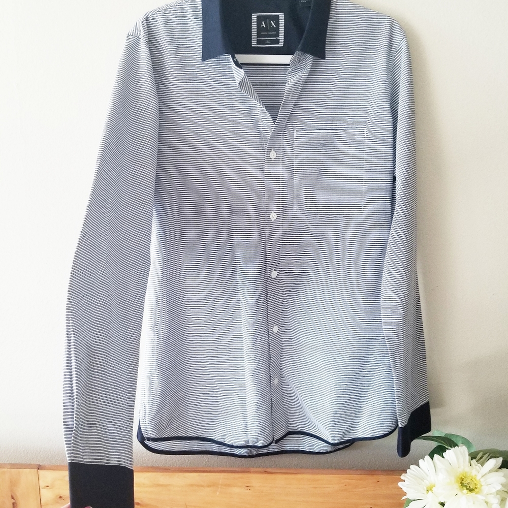 ARMANI Exchange Slim Dress Shirt